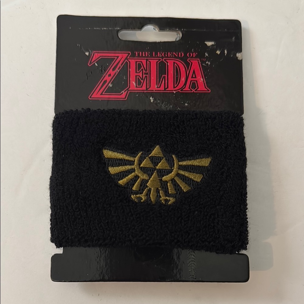 The Legend of Zelda Black Wristband Loot Crate Exclusive Bioworld Nintendo